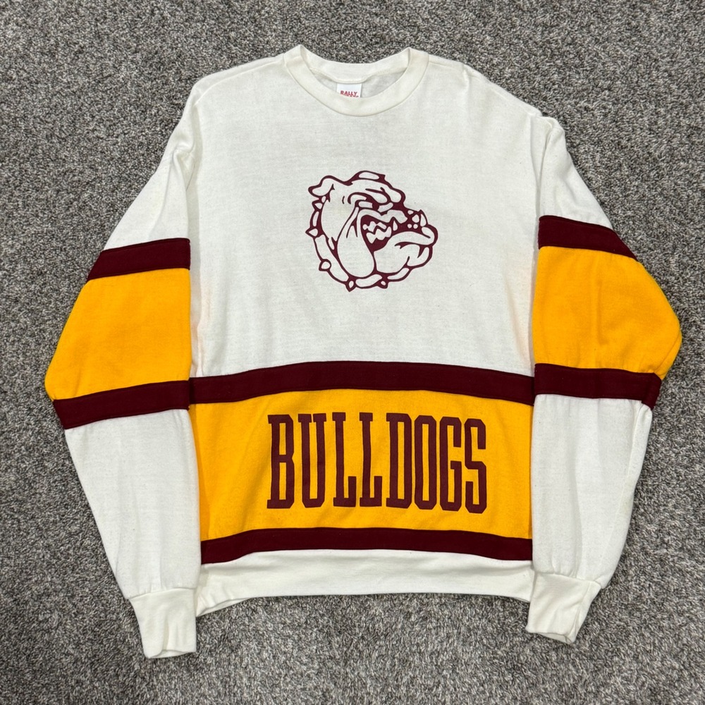 Vintage Rally Sweats‎ West Allis Bulldogs Sweatshirt Mens XL Made in USA